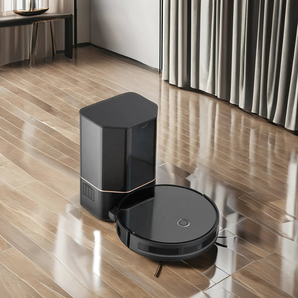 Home Cleaning Robot Vacuum with M8 Self-Emptying Wi-Fi App