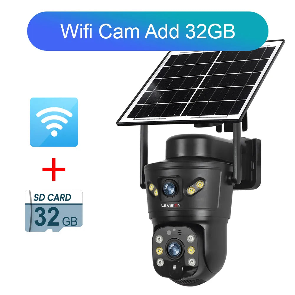 Cámara de seguridad solar LS VISION