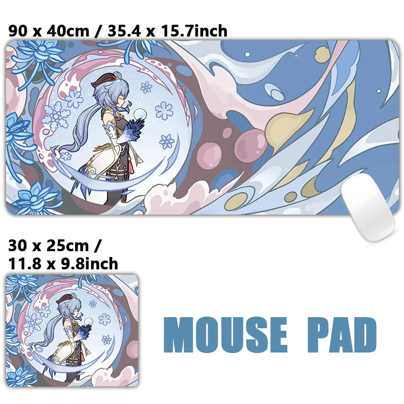 Anime Game Furina Neuvillette Mavuika Mouse Pad