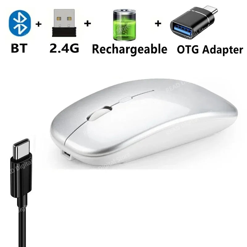 Mouse Wireless Mouse Bluetooth-Compatible Gaming