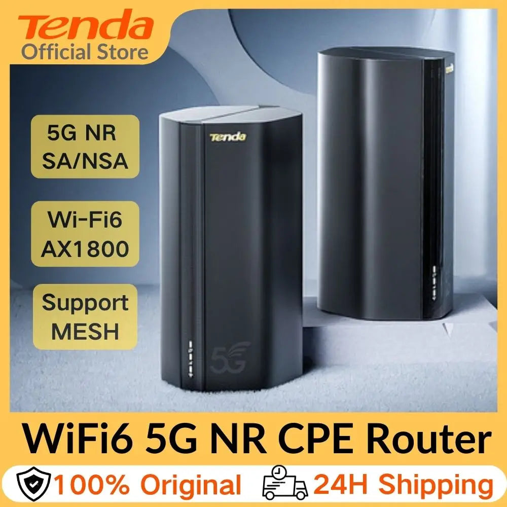 Tenda 5G03 AX1800 Wi‑Fi 6 Router SIM 5G