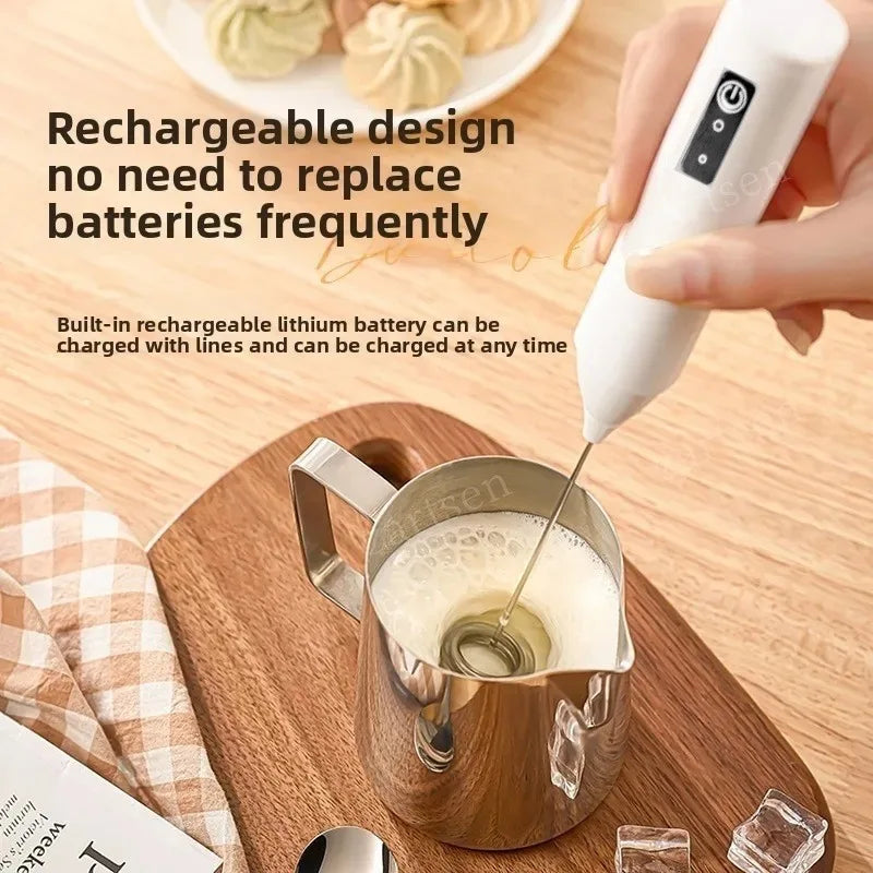 Batidor de Leche Inalámbrico USB‑C