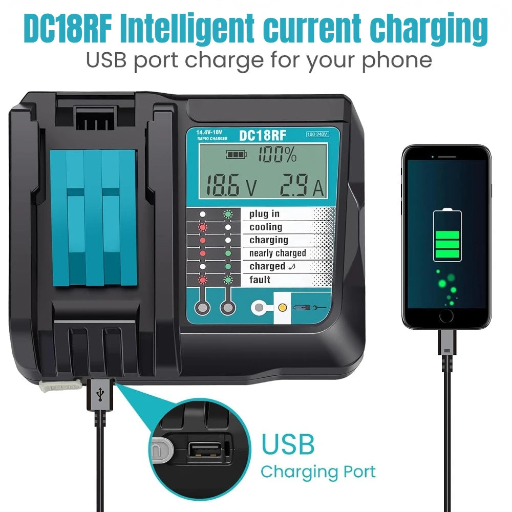 Makita DC18RF Battery Charging Base