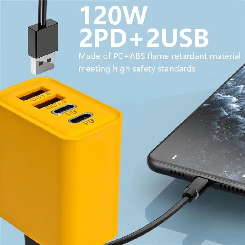 Cargador de carga rápida 120w