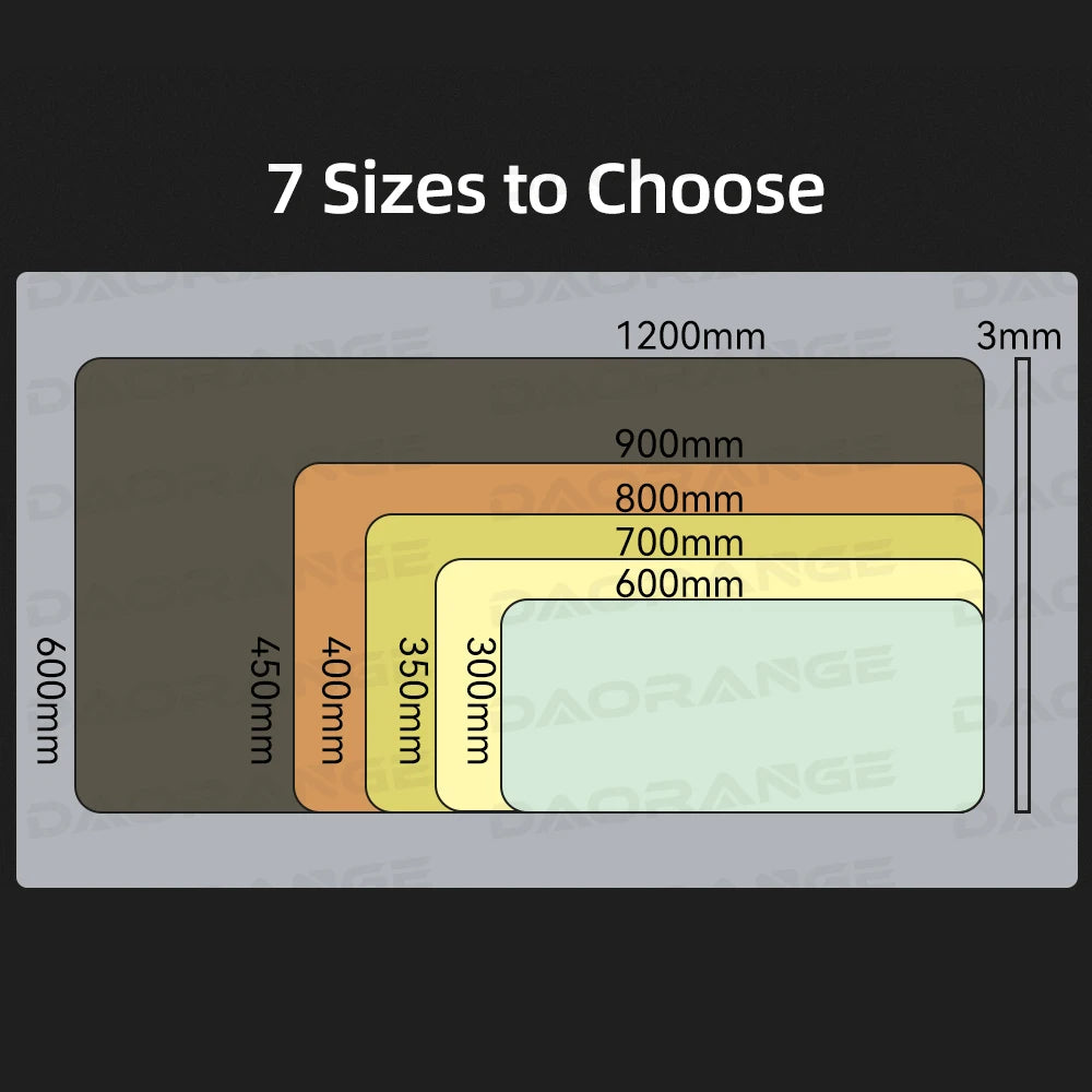 Multi Size Wool Felt Mouse Pad Office Computer