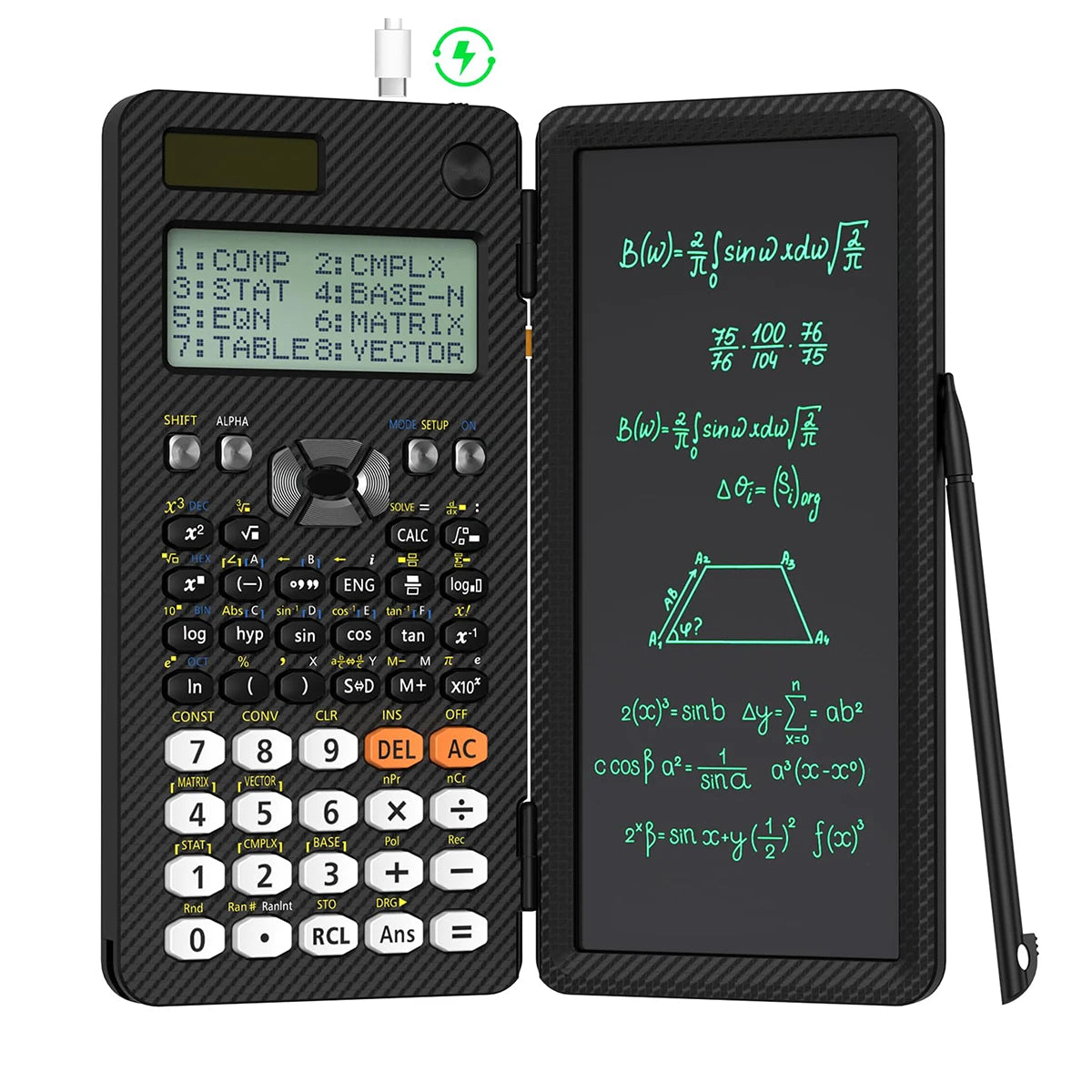 Calculadoras científicas recargables 991ES EX