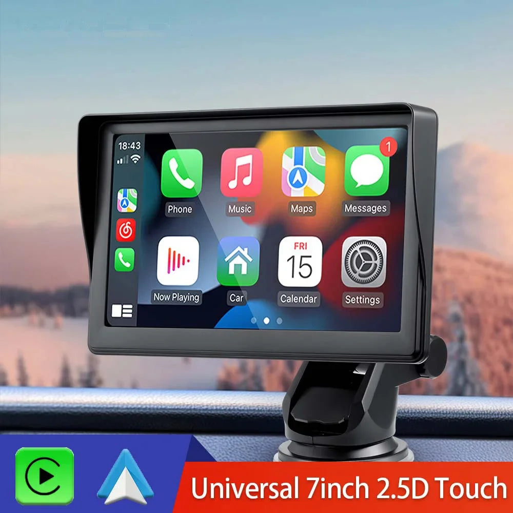 Pantalla Carplay & Android Auto 
Universal 7”
