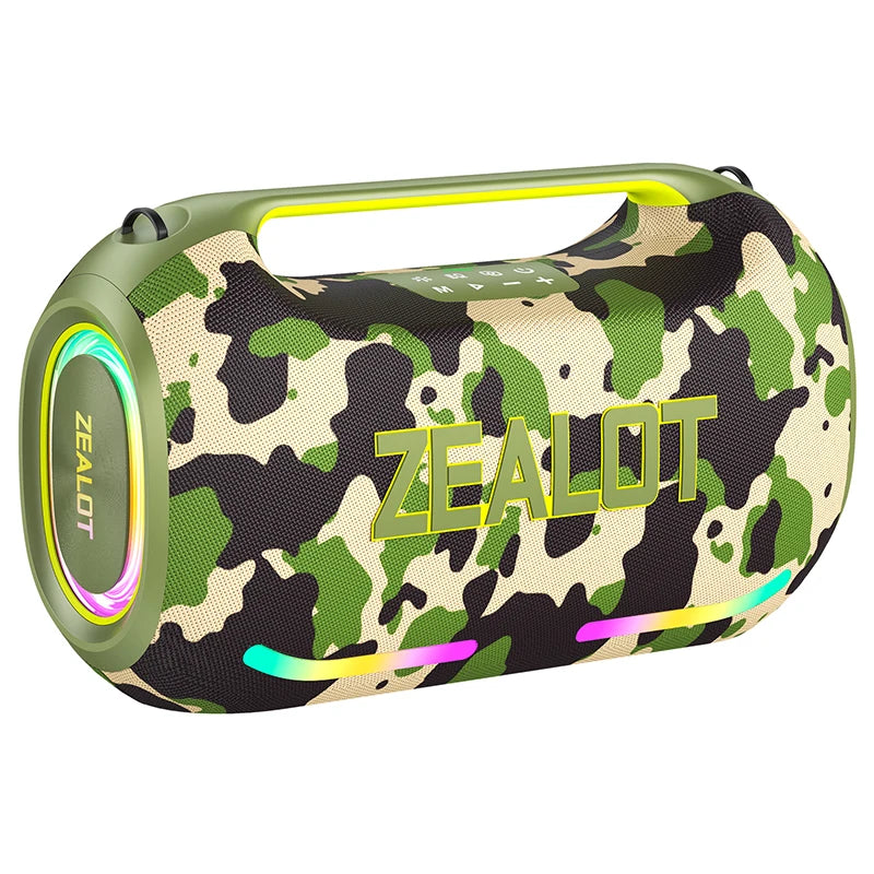 Bocina ZEALOT-ZE41 250W RGB Portátil