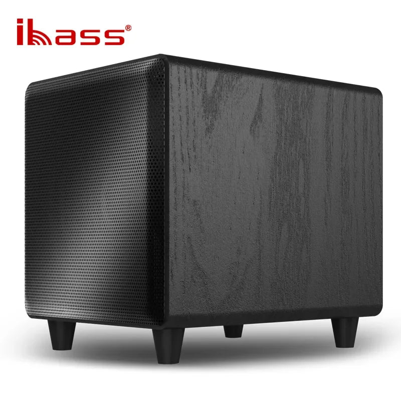 Ibass M10D Home 10 Inch Active Subwoofer 300W High Power