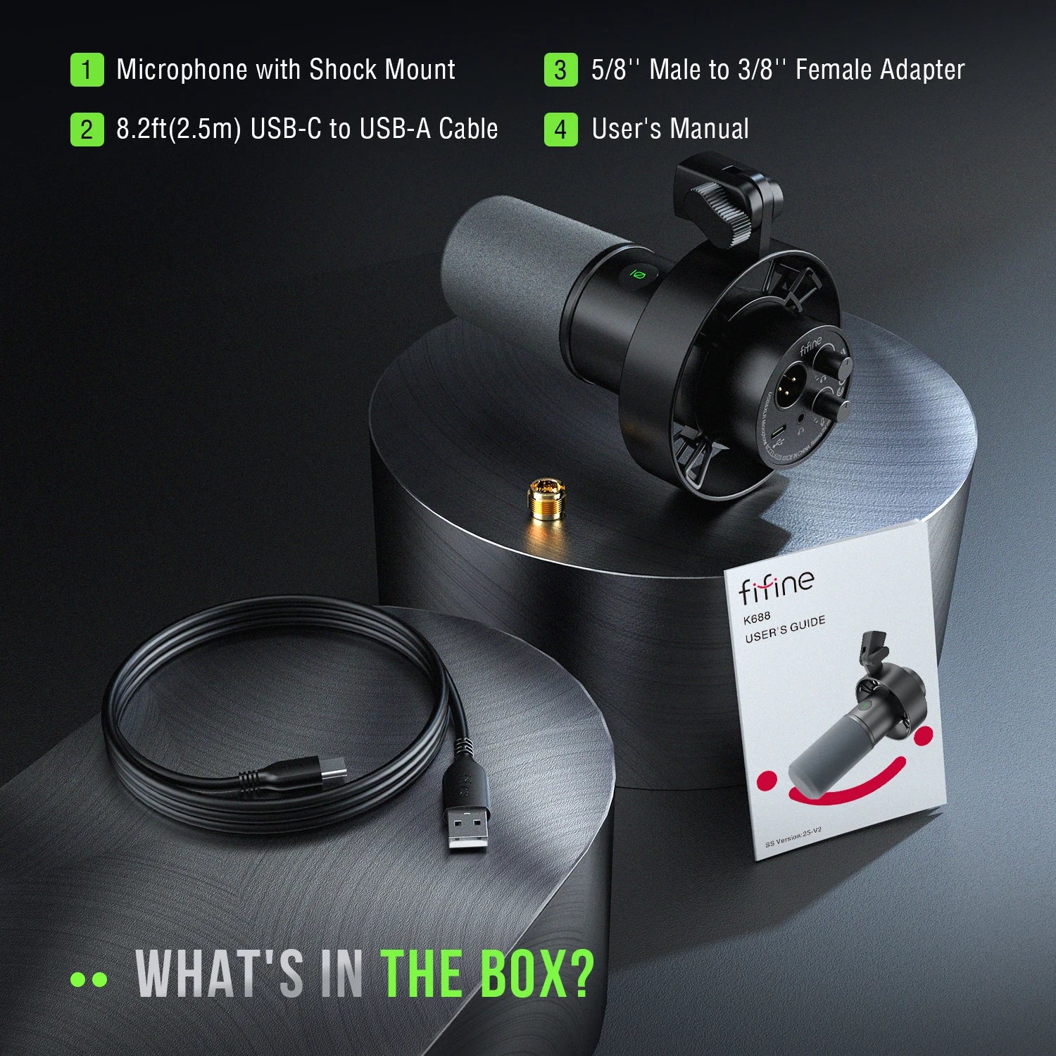 Micrófono FIFINE USB/XLR Dynamic