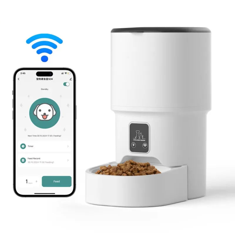 Automatic Pet Feeder Smart Intelligent Cat And Dog Food Dispenser