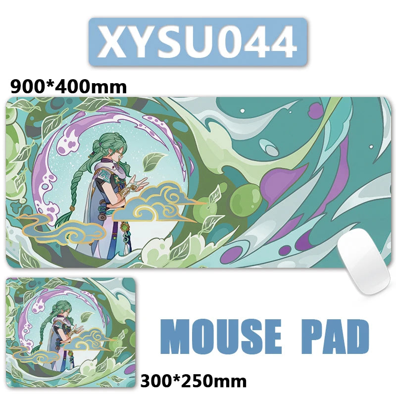 Anime Game Furina Neuvillette Mavuika Mouse Pad