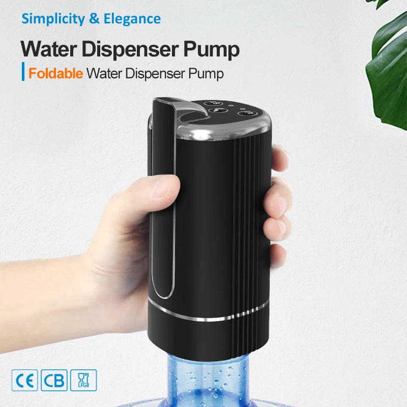 Dispensador de Agua Eléctrico Plegable USB