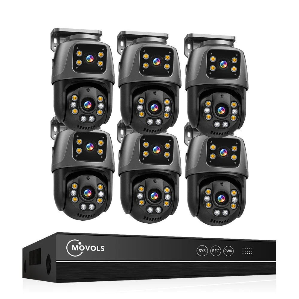 Sistema de Videovigilancia Movols XMEYE POE