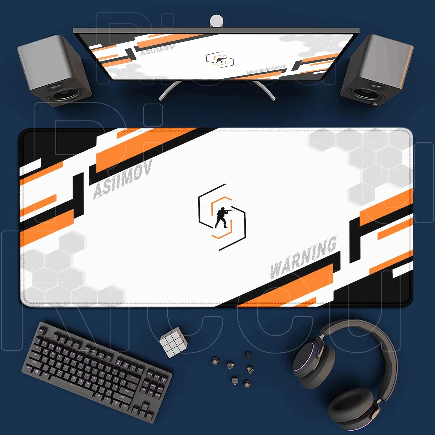 Cartoon Mouse Pad Pink CSGO Print Stream Gamer