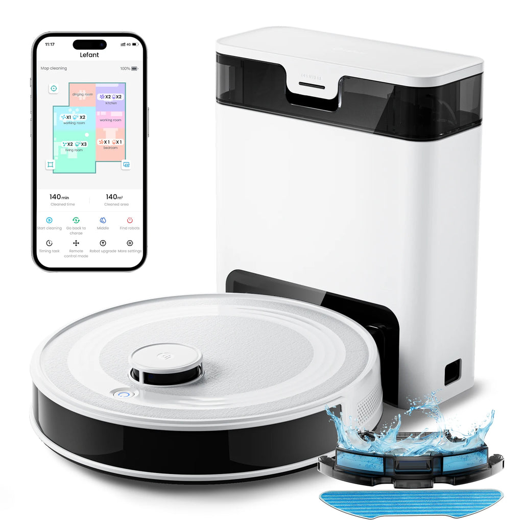 Lefant M2Pro Robot Vacuum Cleaner and Mop