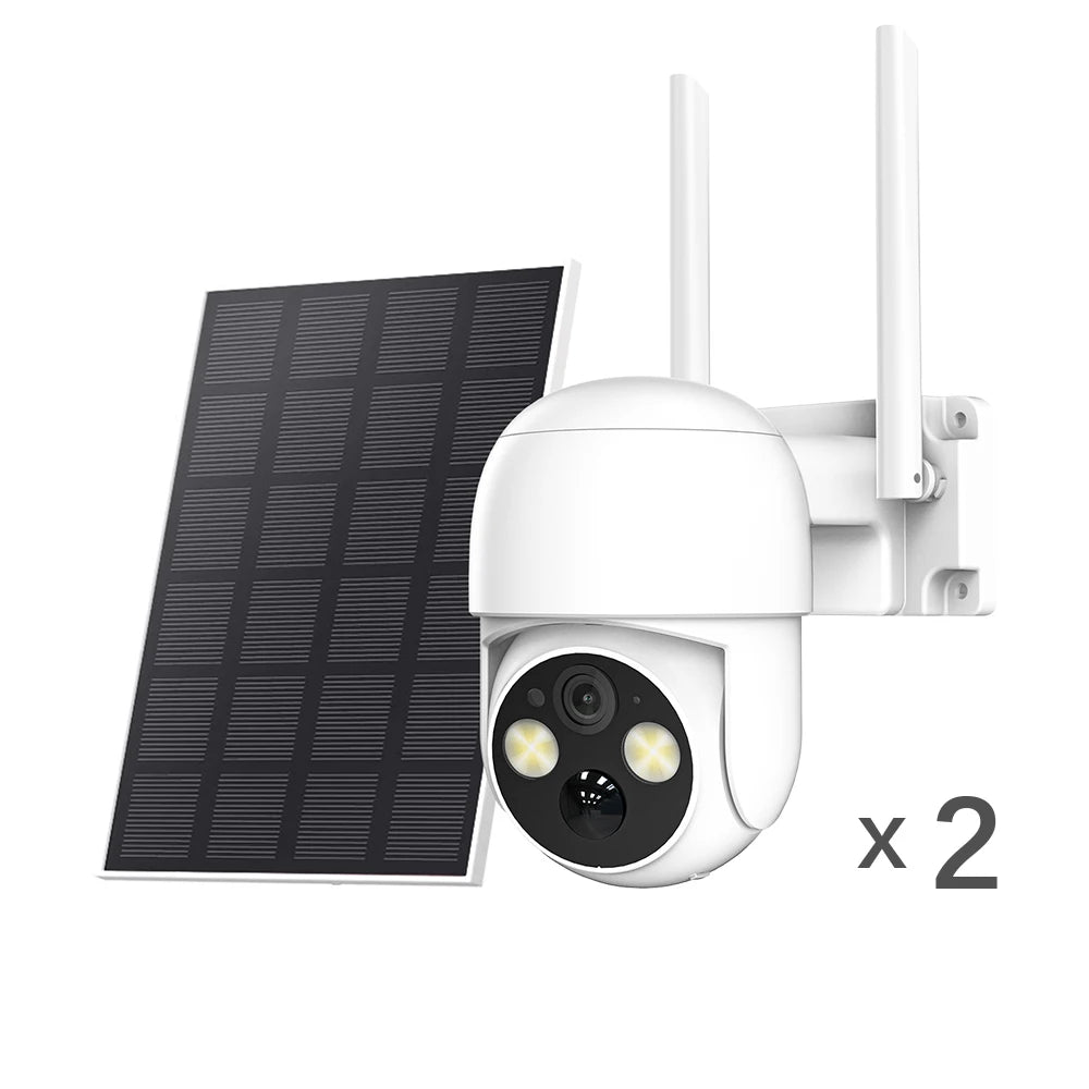 XVIM 5MP Solar-Powered Wireless Outdoor Security Camera