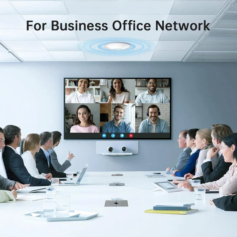Punto de Acceso WiFi 6 AX3000 Ultra-Slim con PoE+ y Mesh