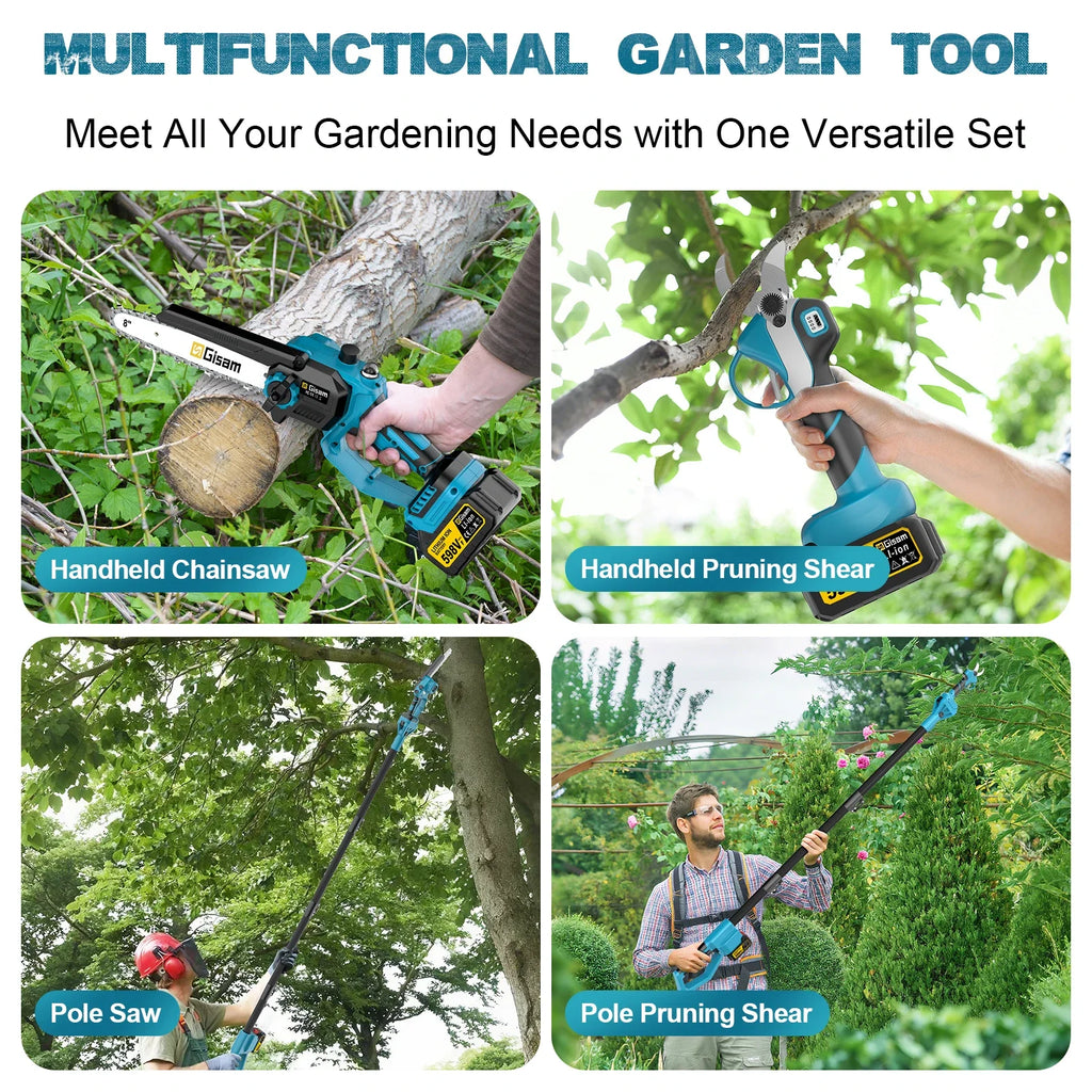 Gisam 4-in-1 High Branch Saw