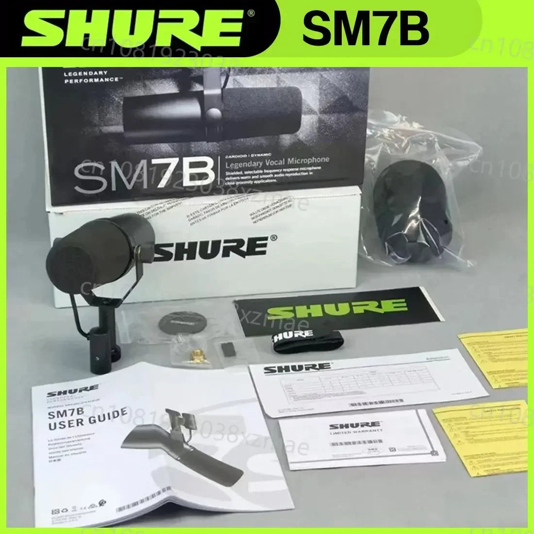 Micrófono Shure Sm7b New Dynamic