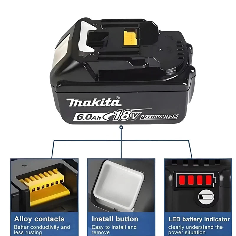 Taladro Atornillador de Impacto Makita DDF487