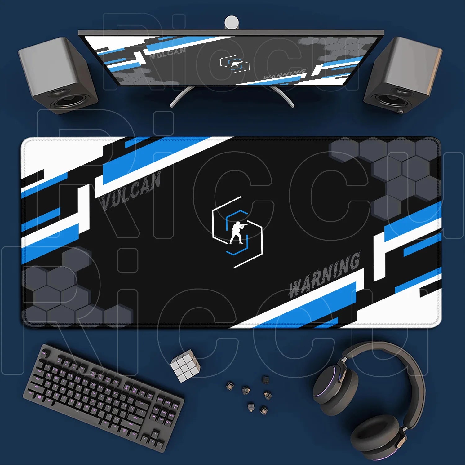 Cartoon Mouse Pad Pink CSGO Print Stream Gamer