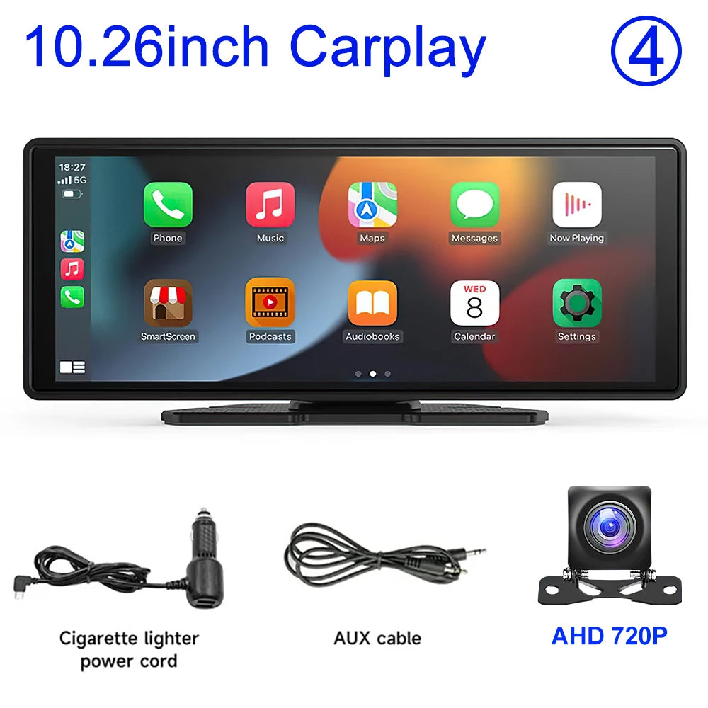 Pantalla Carplay & Android Auto Universal