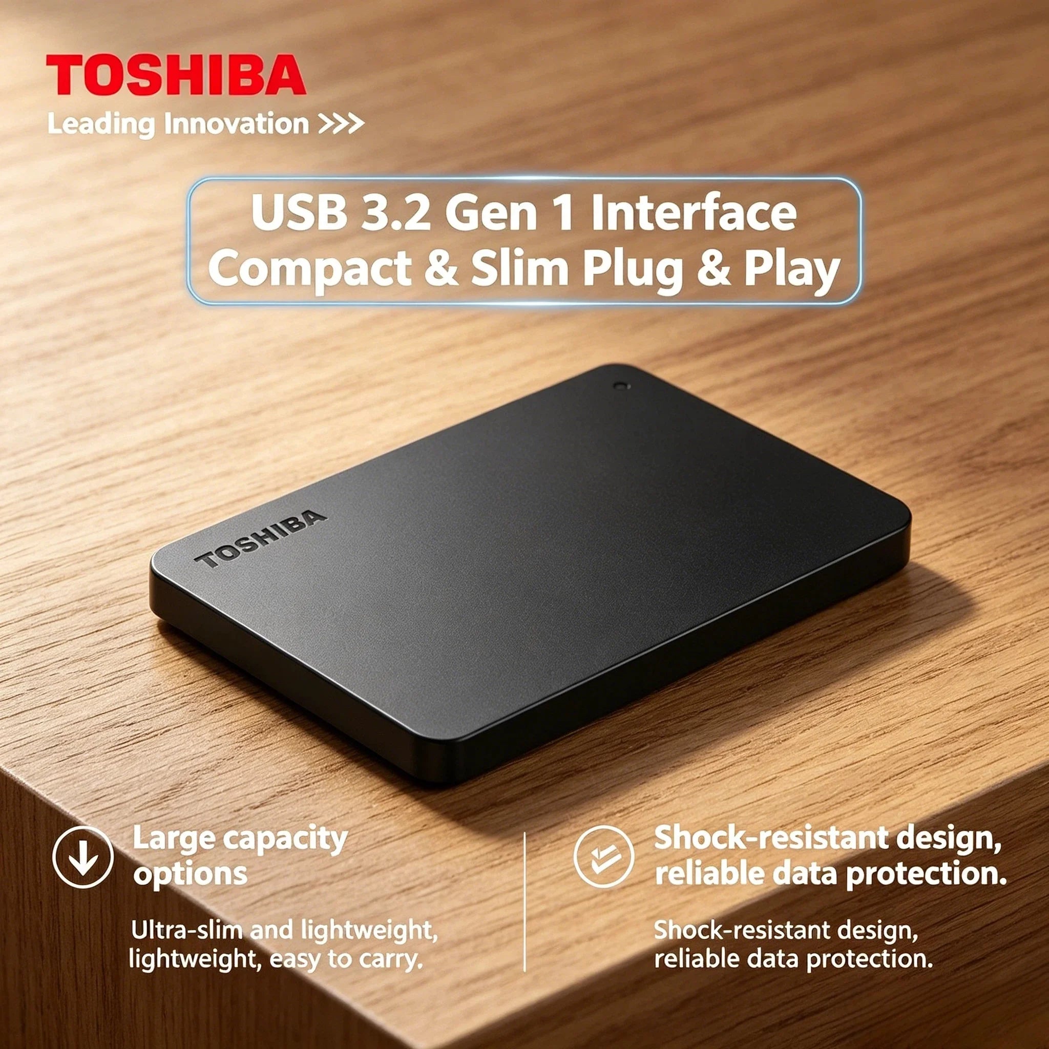 Disco duro Toshiba A3 HDTB410YK3AA Canvio Basics