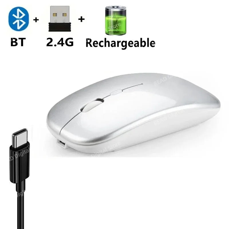 Mouse Wireless Mouse Bluetooth-Compatible Gaming