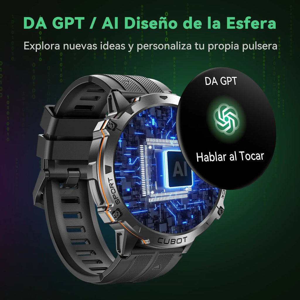 Reloj inteligente Cubot X3 para hombres