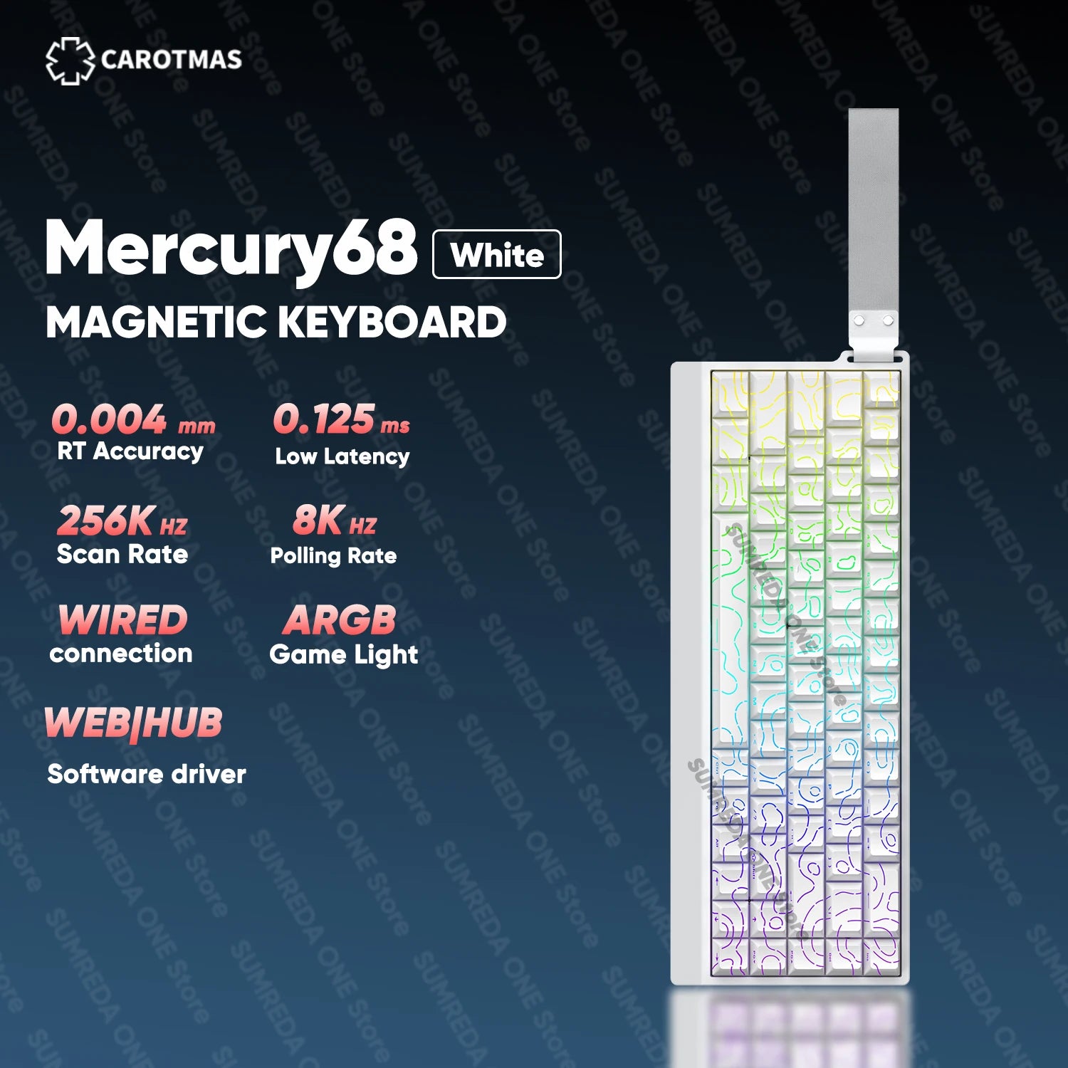 Teclado IROK Carotmas Mercury68 Max mars