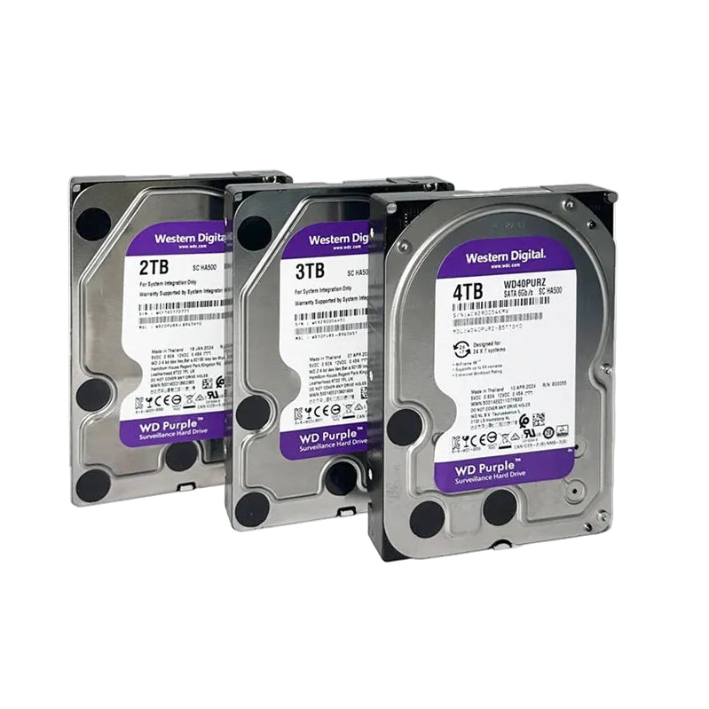 Disco Duro WD Purple Alta Fiabilidad para Cámaras de Seguridad