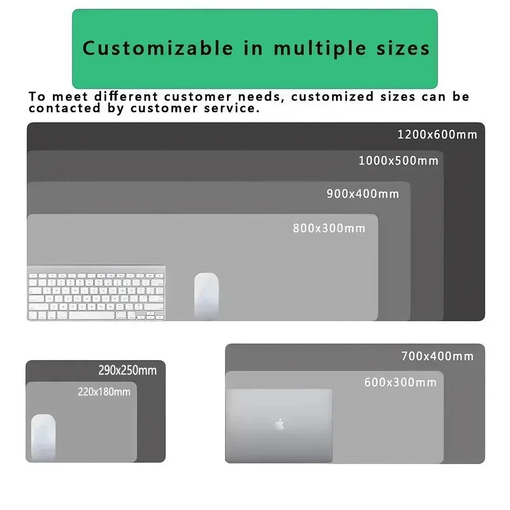 XXL Desk Mat Black And White Strata Liquid Mousepad