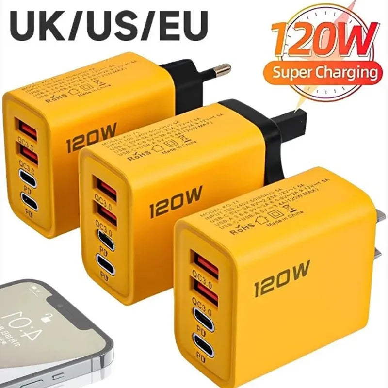 Cargador de carga rápida 120w