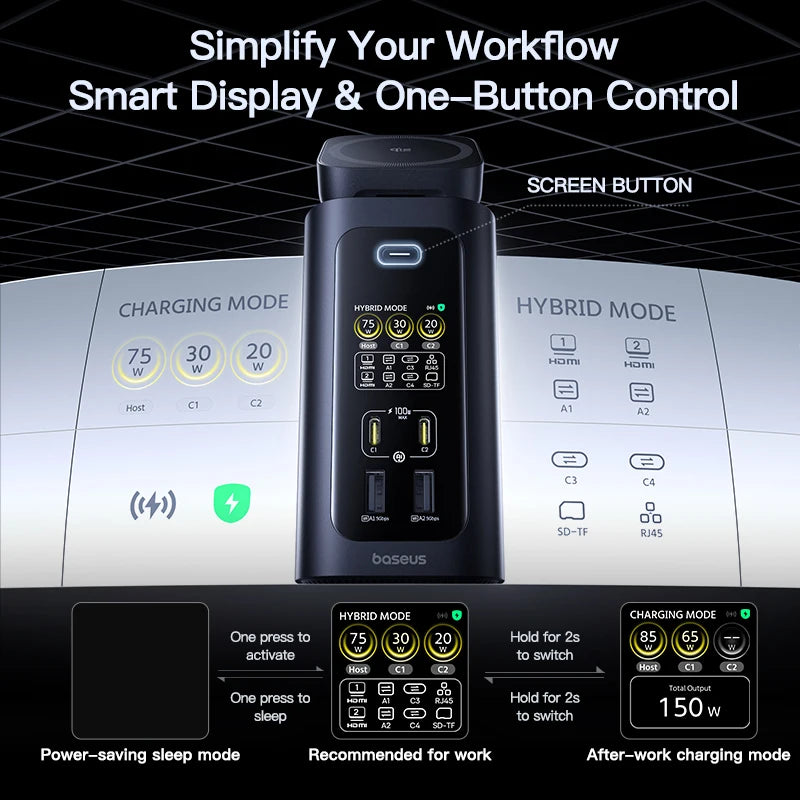 Docking Station Baseus 15-in-1 160W
