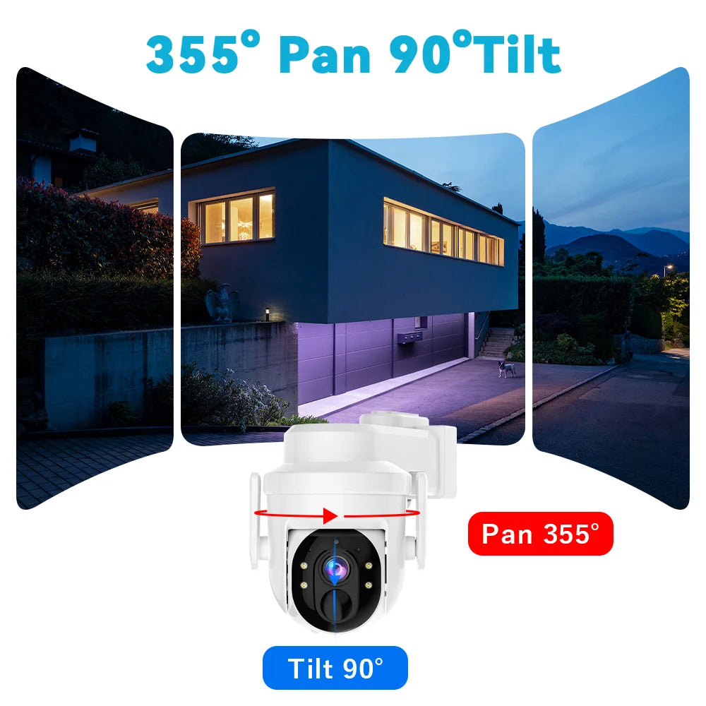 Woolink Solar Security Camera Wireless WiFi Outdoor