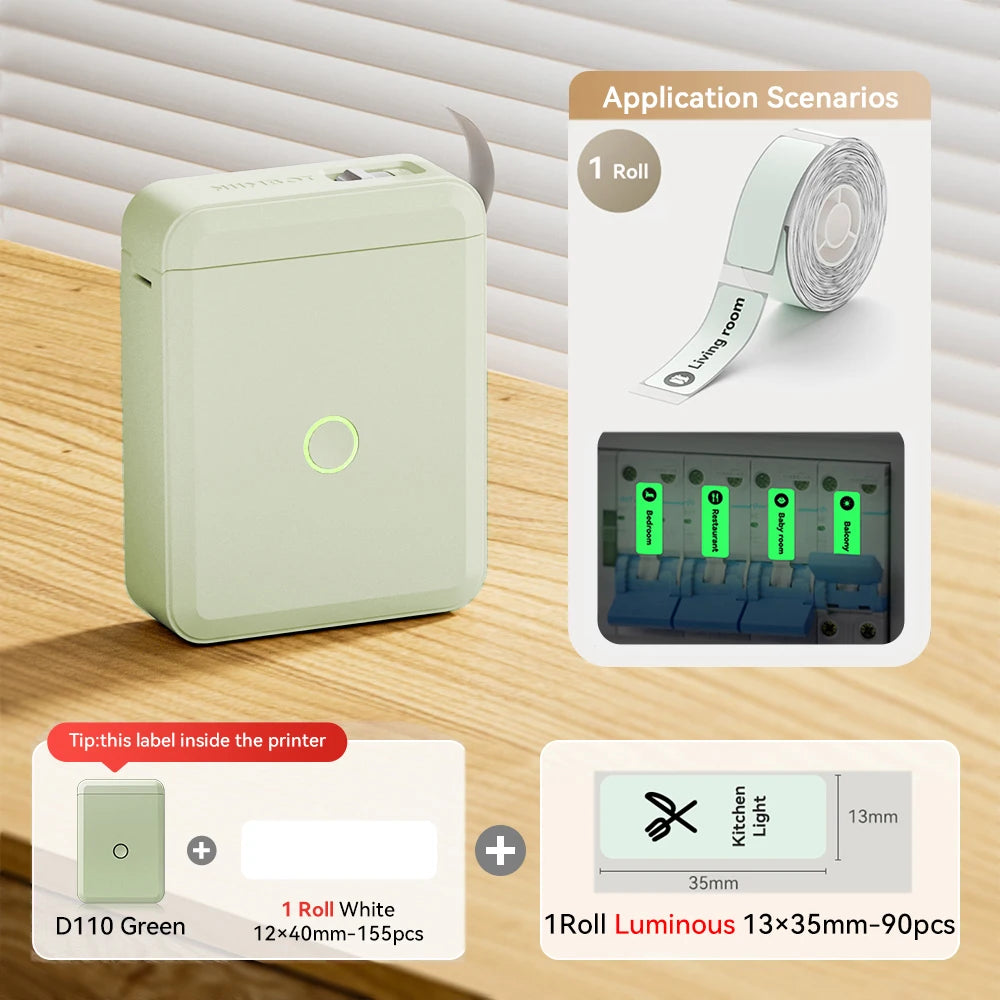 Impresora térmica Niimbot D110 Mini Handheld