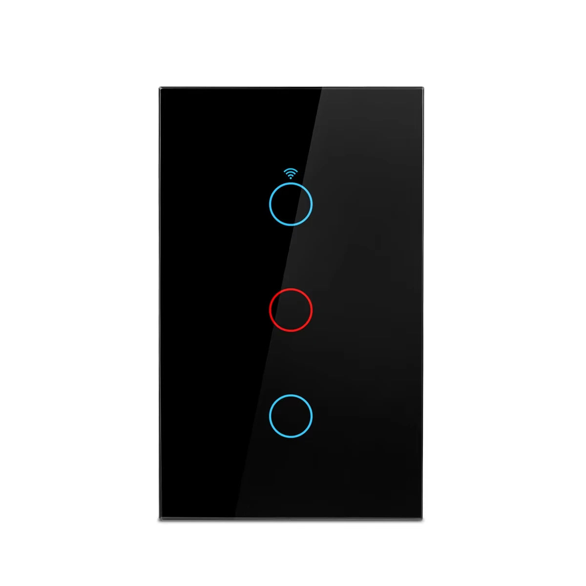 Tuya WiFi Smart Light Switch US Standard Glass Touch Control