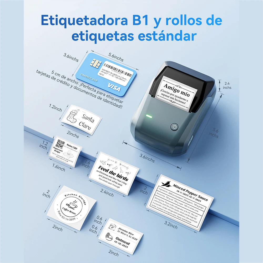 Impresora térmica Niimbot B1/B1 PRO-BLUETOOTH