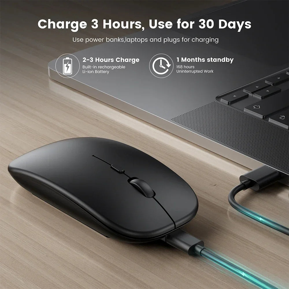 Mouse Wireless Mouse Bluetooth-Compatible Gaming