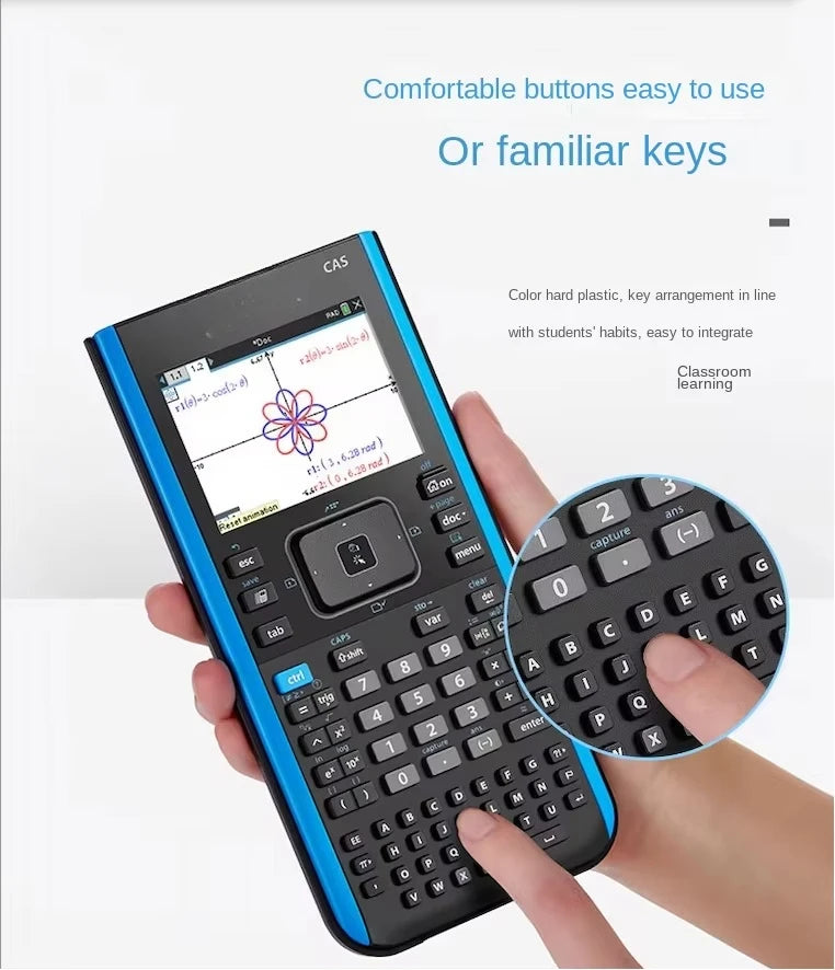 Calculadora gráfica TI-Nspire CXII con pantalla a color