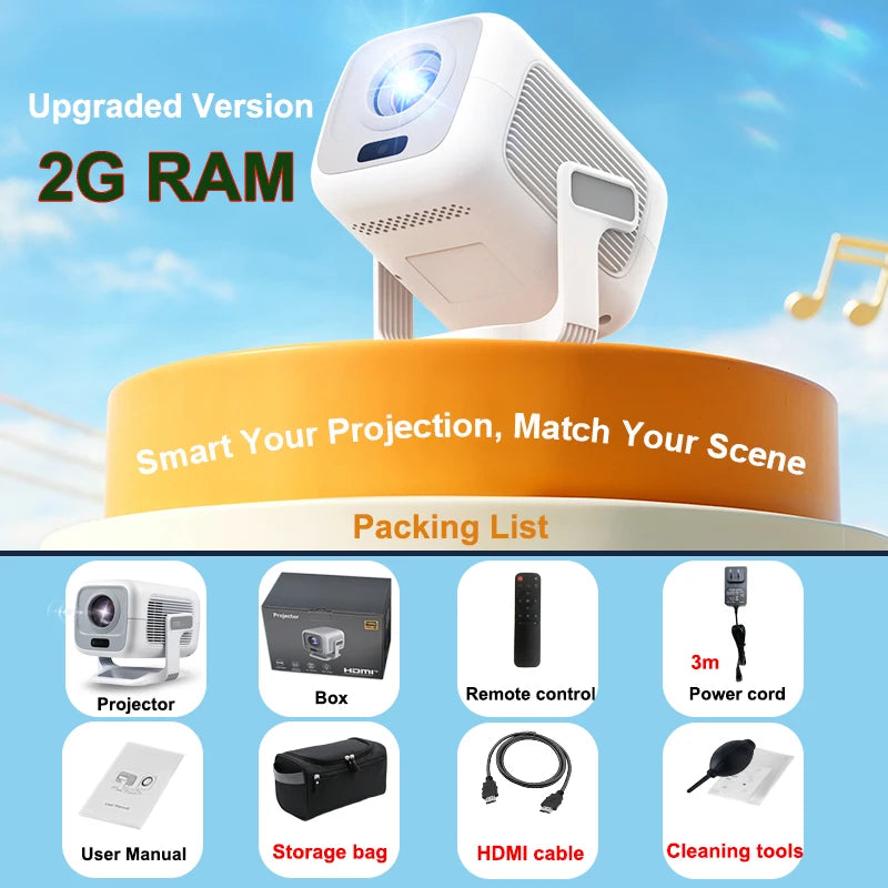 Proyector DITONG X3 4K Android