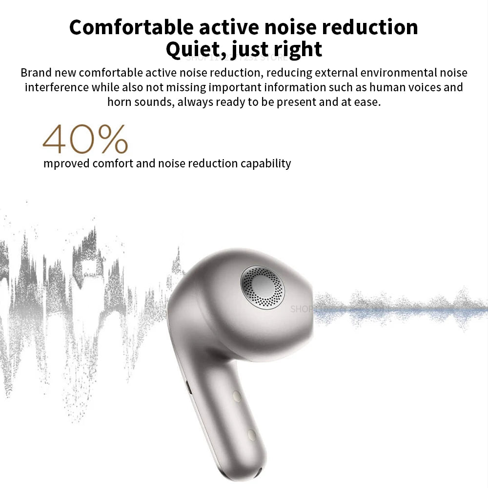 Original Xiaomi Buds 5 Earphone TWS AI Active Noise Cancelling HiFi Wireless Bluetooth Sound Recording Headphone Lossless Audio