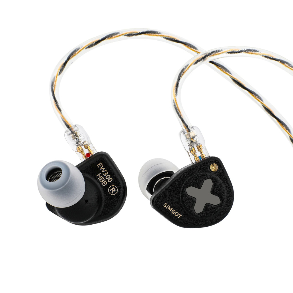 Audífonos SIMGOT HBB EW300 1DD+1Planar+1PZT Hybrid Driver