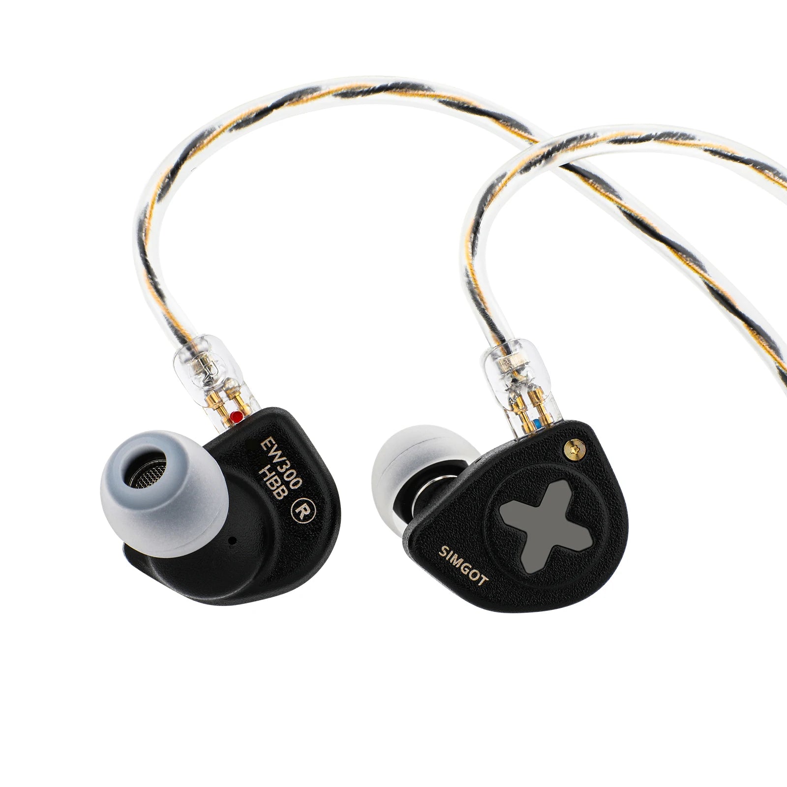 Audífonos SIMGOT HBB EW300 1DD+1Planar+1PZT Hybrid Driver