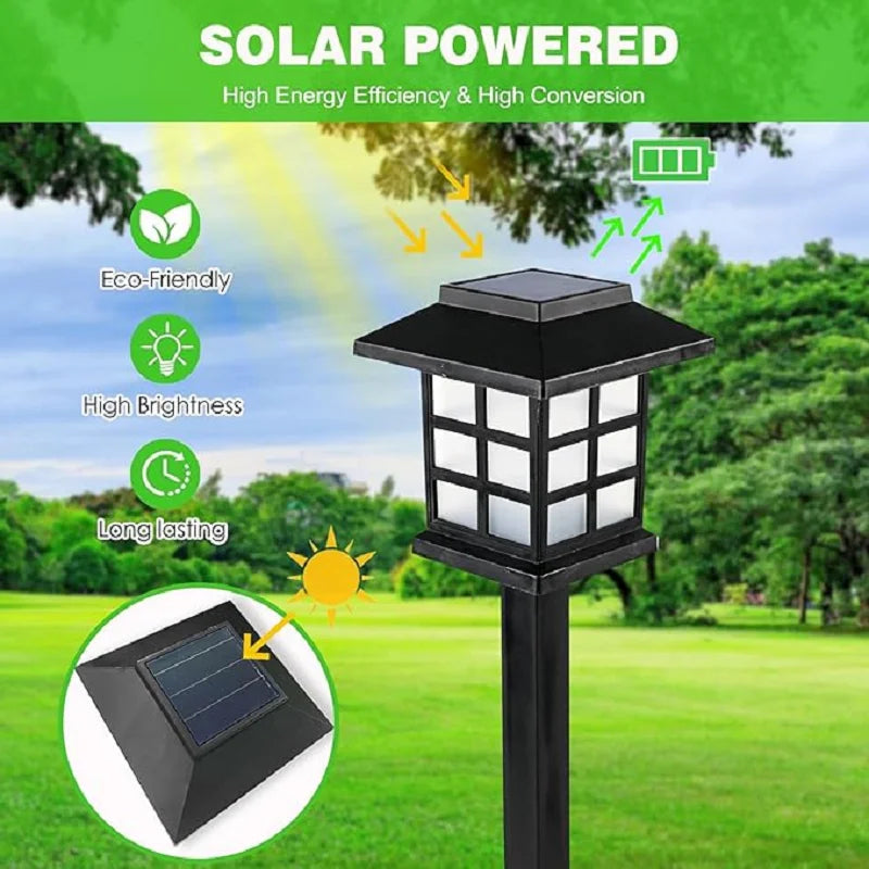 Luces solares de césped LED para sendero IP65