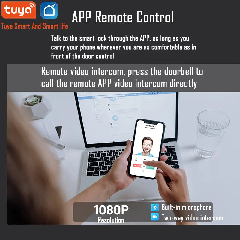 Outdoor Waterproof Lock Wifi Tuya APP