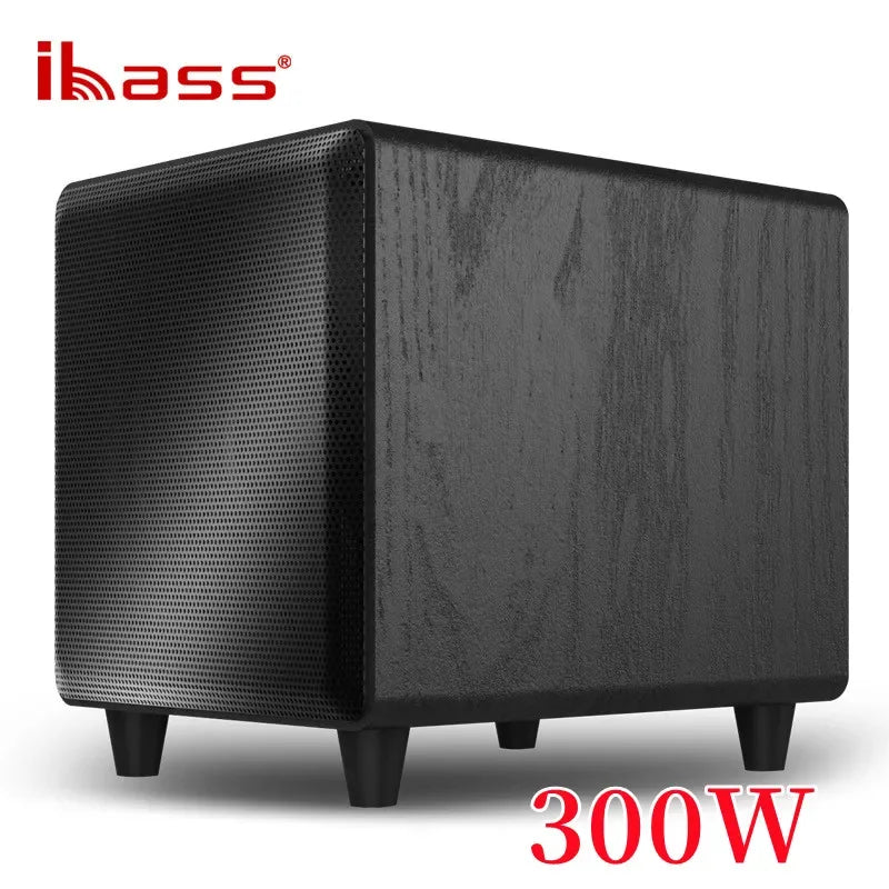 Ibass M10D Home 10 Inch Active Subwoofer 300W High Power