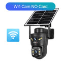 LS VISION 4K 8MP Dual Screens Solar Security Camera