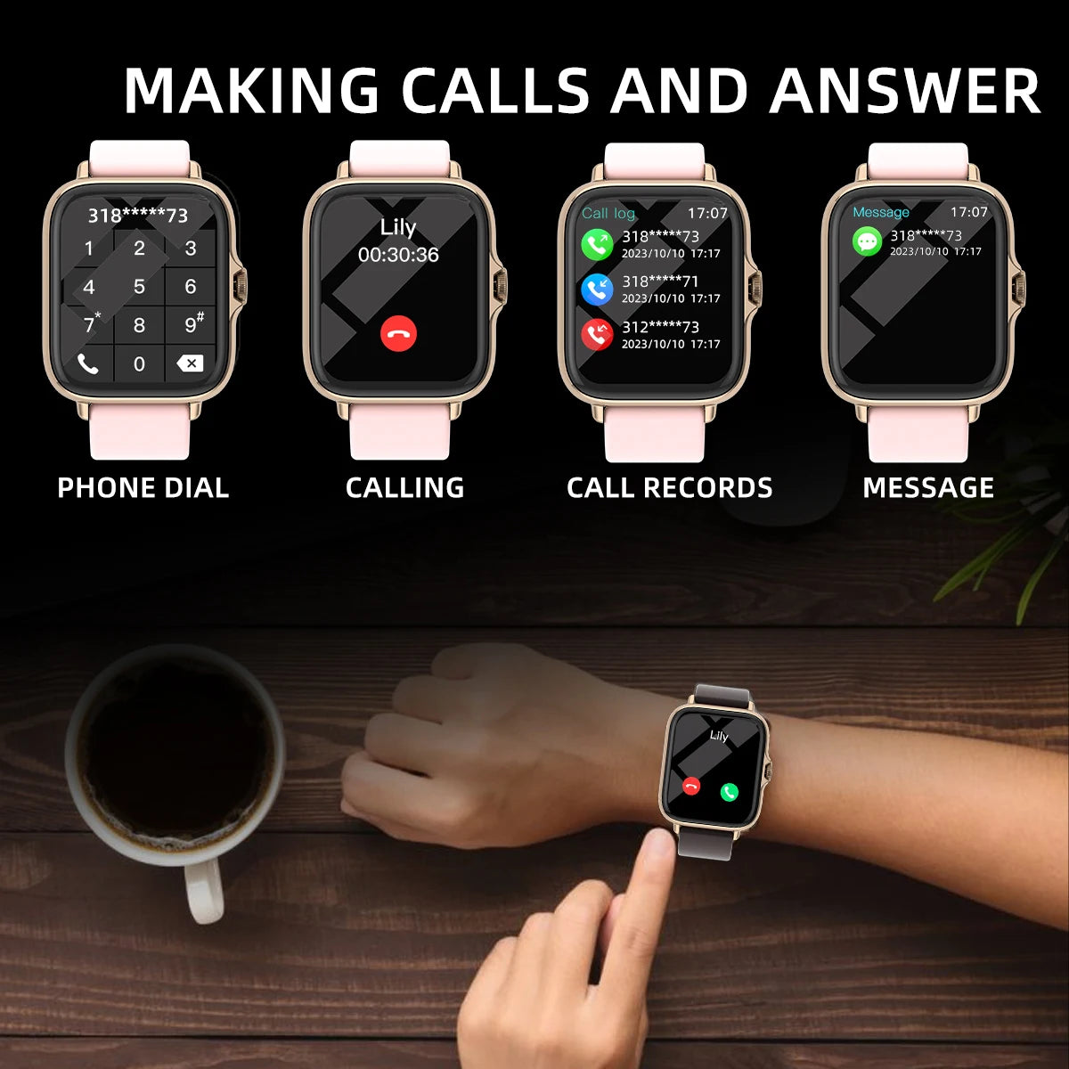 Reloj inteligente multifuncional